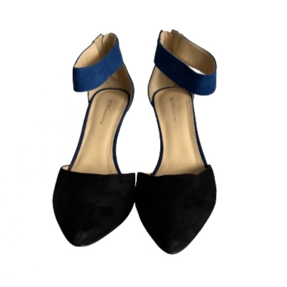 BCBGeneration Suede Ankle Strap Malabo Heels - Picture 2 of 6